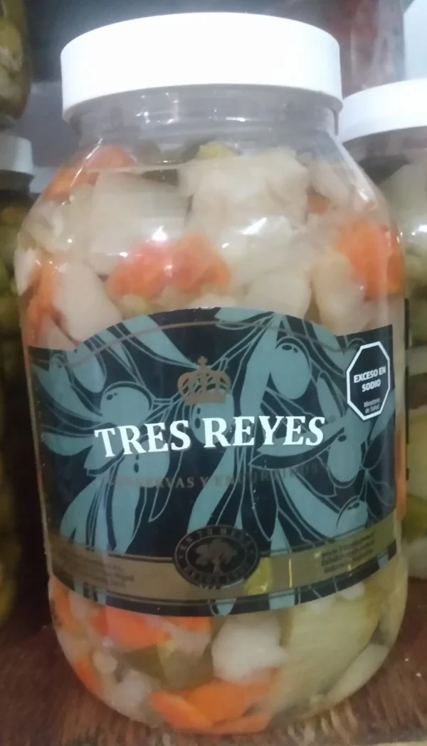 PICKLES MIXTOS EN VINAGRE X 900 GRS (UNIDAD)