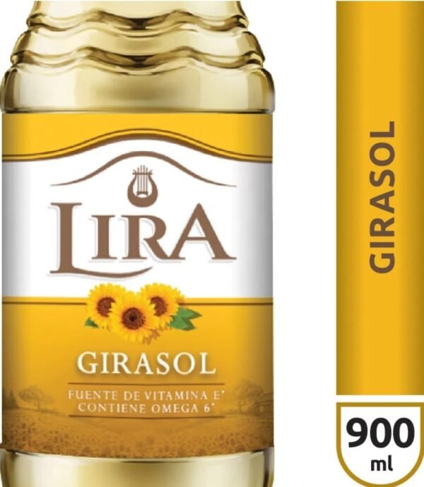 ACEITE DE GIRASOL "LIRA" X 900ML