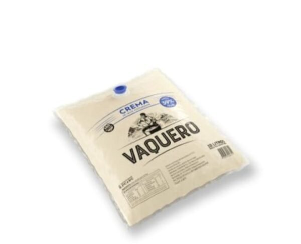 CREMA DE LECHE VAQUERO SACHET X 10 LT AL 39%