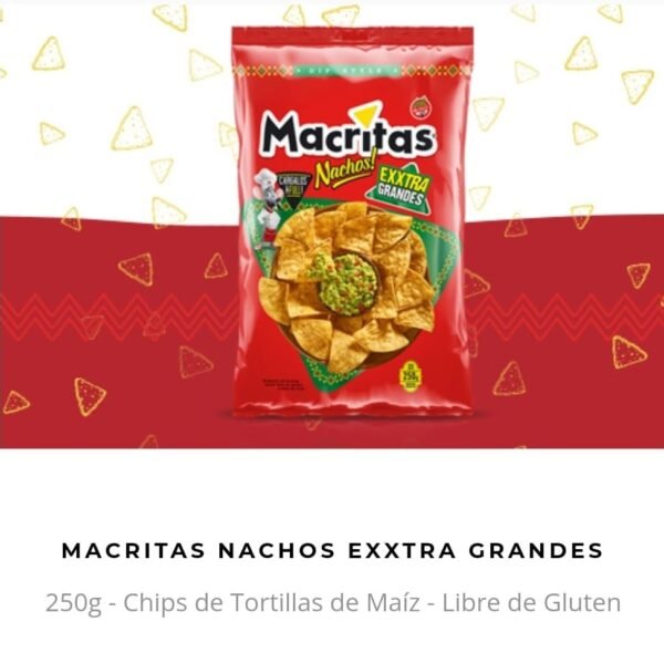 Nachos x 250 grs "CEREALKO" X 15UN. (SIN T.A.C.C.)