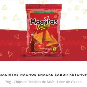 NACHOS X 70 GRS "CEREALKO" X 12UN. KETCHUP (SIN T.A.C.C.)