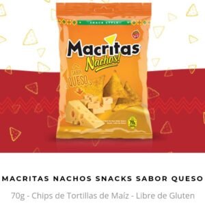 NACHOS X 70 GRS "CEREALKO" X 12UN. QUESO (SIN T.A.C.C.)