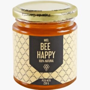MIEL LIQUIDA "BEE HAPPY" X 250grs - 100% natural - (VIDRIO)