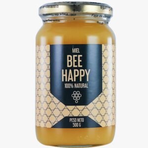 MIEL LIQUIDA "BEE HAPPY" X500 GRS. (VIDRIO)