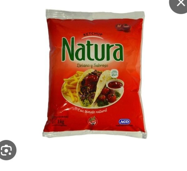 KETCHUP "NATURA" X 2,900 KG (SIN TACC)