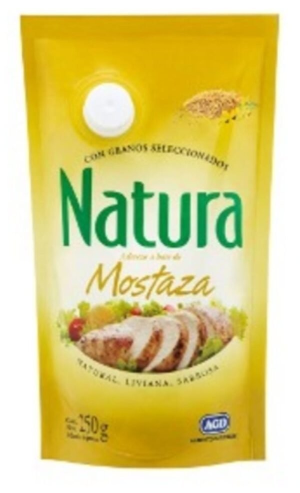 MOSTAZA "NATURA" X 237GRS