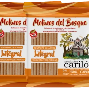 TOSTADA DE ARROZ "CARILO" INTEGRAL X150 GR.