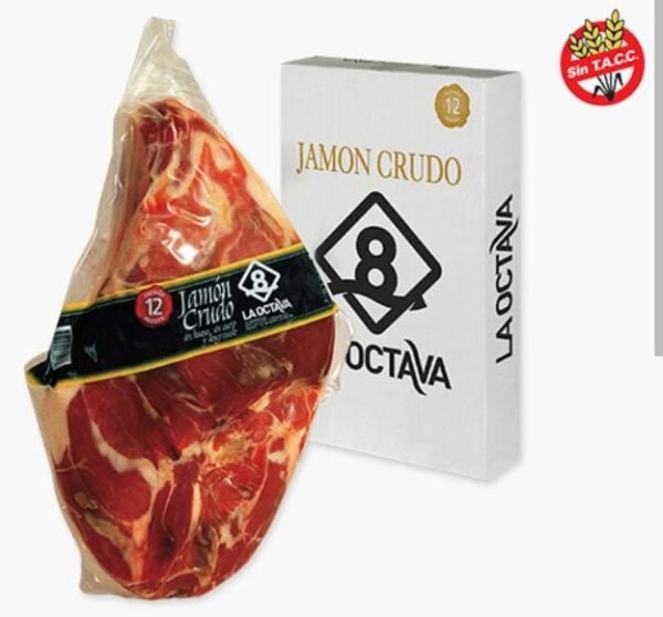 JAMON CRUDO PARMA C/HUESO "OCTAVA"