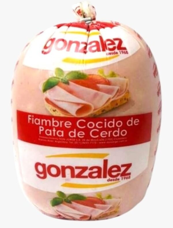JAMON COCIDO "GONZALEZ" NATURAL