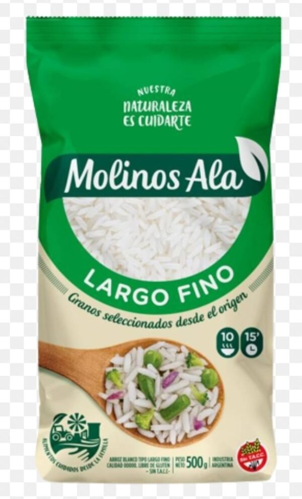 ARROZ "ALA" LARGO FINO X 500GR