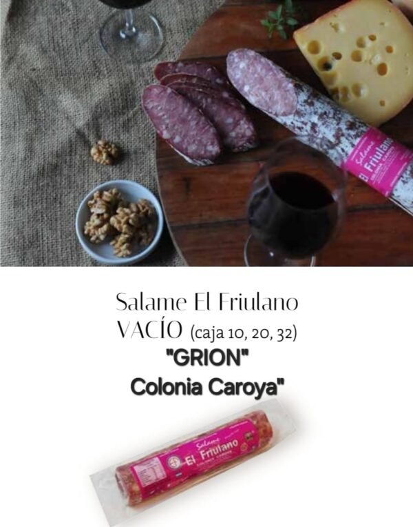 SALAMIN ET.ROJA "GRION" COLONIA CAROYA X KG