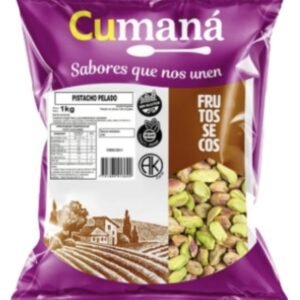 PISTACHO NATURAL PELADO X 1KG"CUMANA"