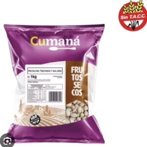 PISTACHOS CON CASCARA "CUMANA" X 1KG