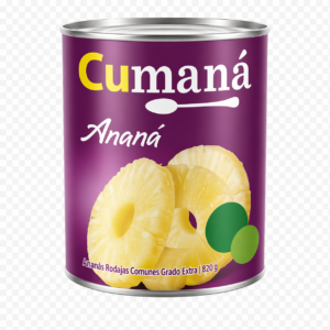 ANANA EN RODAJAS "CUMANA" X 836GR