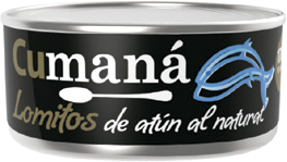 ATUN LOMITOS NATURAL "CUMANA" X 170GRS